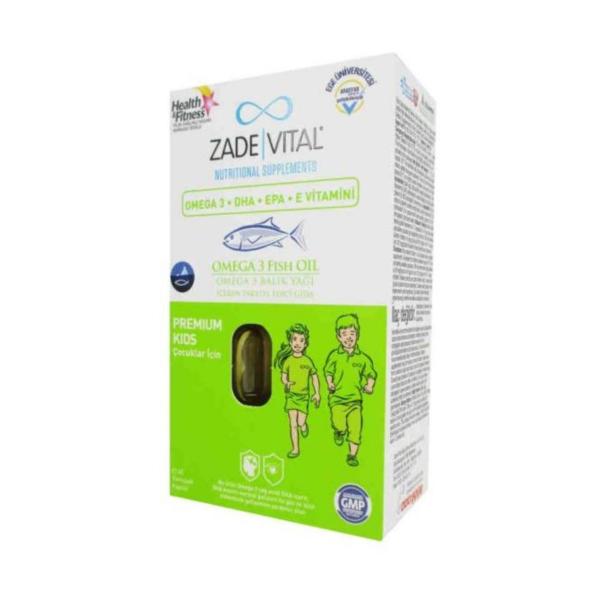 Zade Vital Omega 3 Kıds 45 Kapül