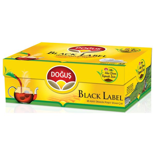 Doğuş Black Label Demlik Poşet Çay 48 Li 153 gr