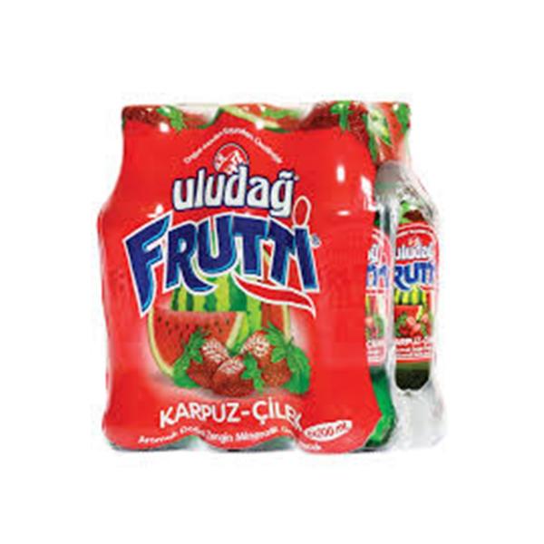 Uludağ Frutti Karpuz Çilek Aromalı 200 ml 6'lı