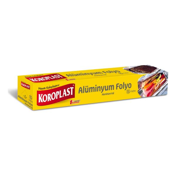 Koroplast Alüminyum Folyo 15 M