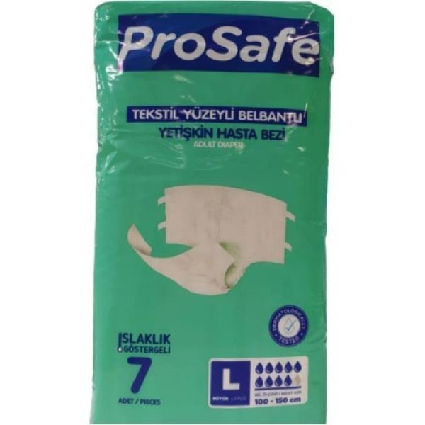 Prosafe Hasta Bezi Büyük Boy 7 Li L Boy 100 - 150 Cm