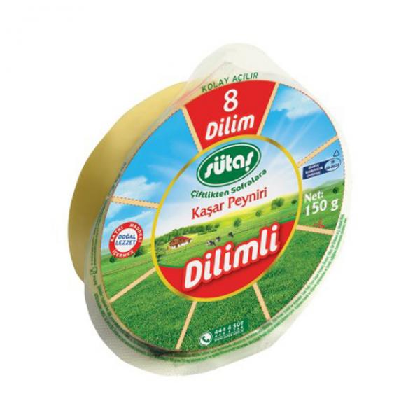 Sütaş Kaşar Dilimli 150 Gr