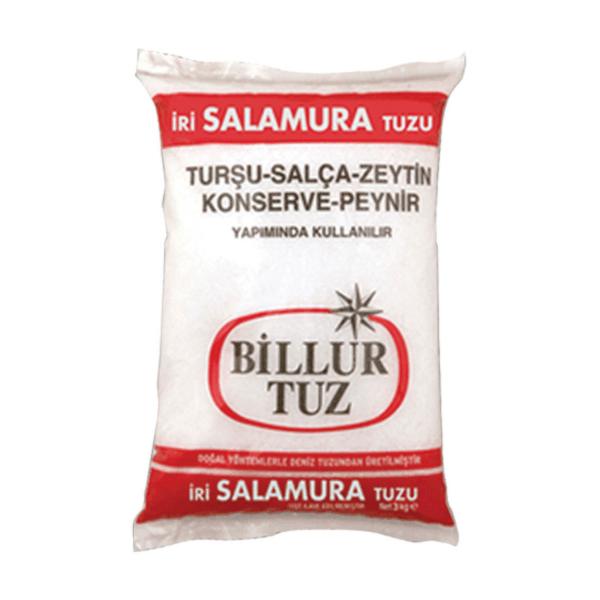 Billur Tuz 3 Kg İri Salamur