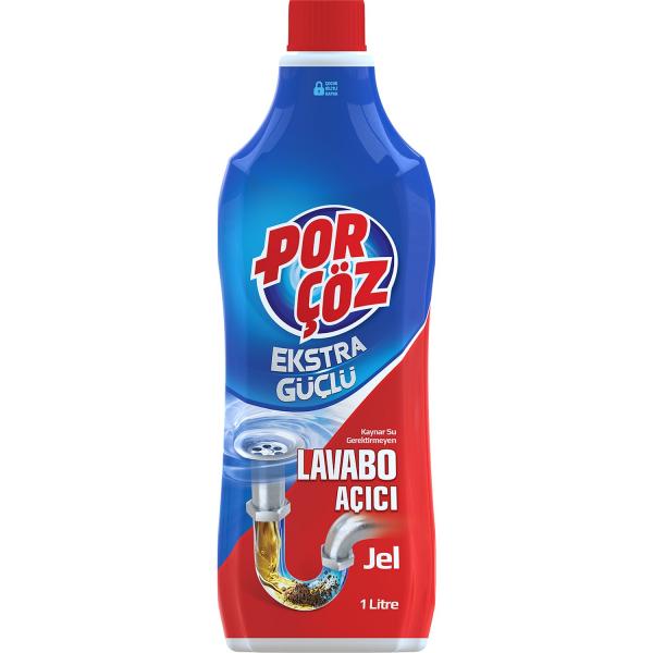 Por Çöz Ekstra Güçlü Lavobo Açıcı Jel 1000 ml