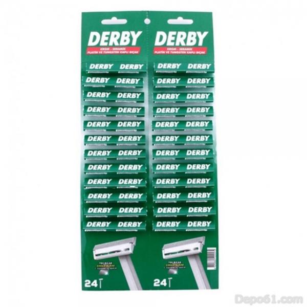 Derby Traş Bıçağı Tekli Kartela