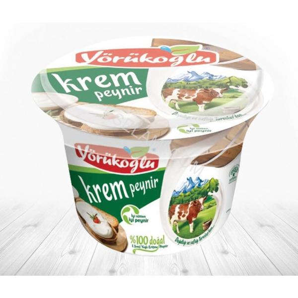 Yörükoğlu Krem Peynir 200 Gr