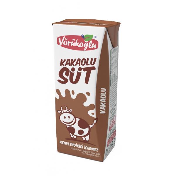 Yörükoğlu Süt Kakaolu 180 Ml