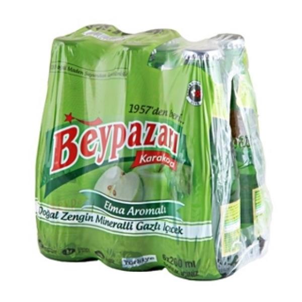 Beypazarı Soda Elmalı 200 Ml 6 Lı