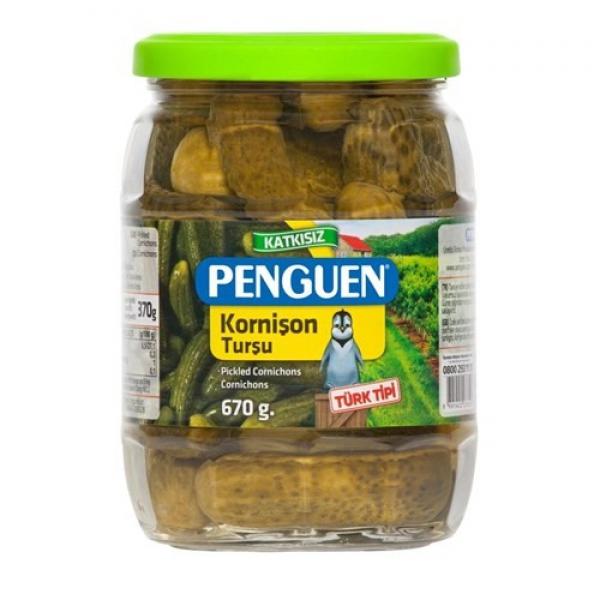 Penguen Kornişon Turşu 670 Gr