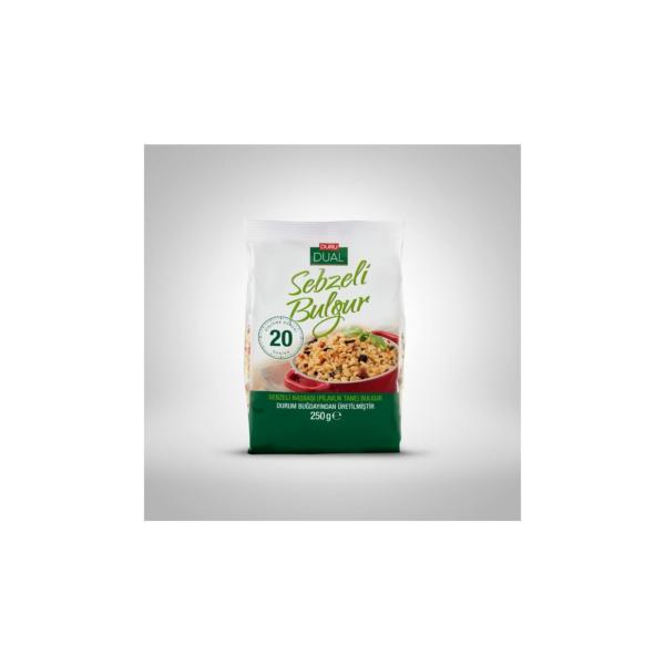 Duru Dual Sebzeli Bulgur 250 Gr