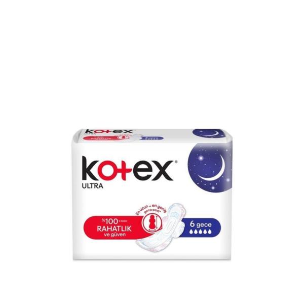 Kotex Ultra Sıngle Gece 6 Lı