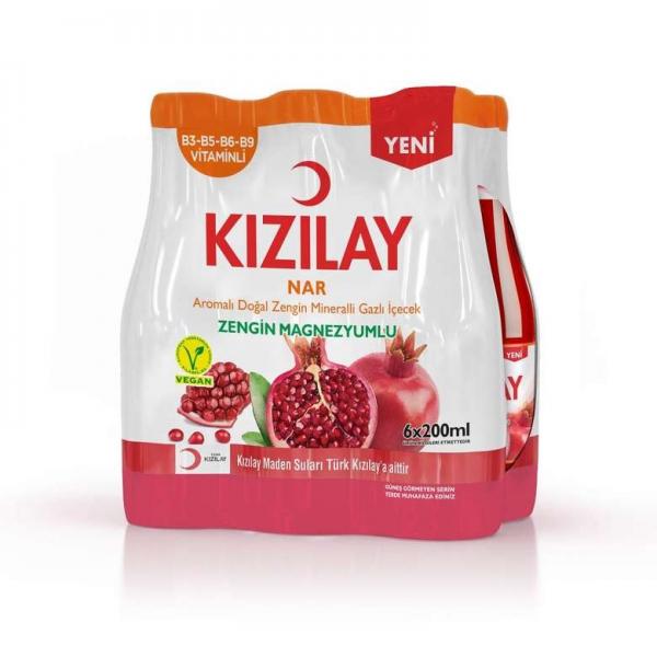 Kızılay Soda Nar Aromalı 200 Ml