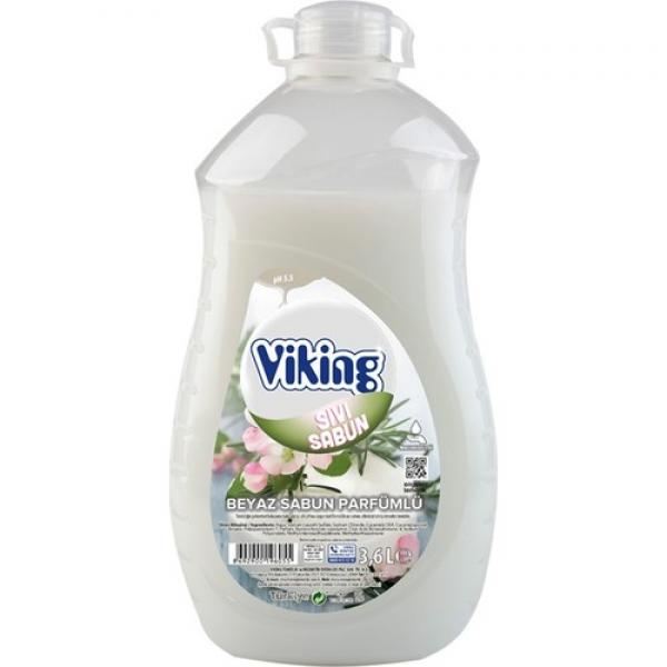 Viking Sıvı Sabun 3,6 Lt Beyaz Sabun Kokulu