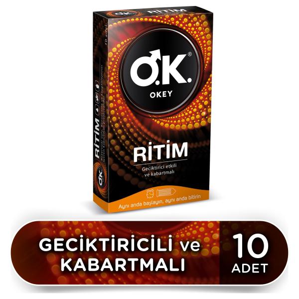 Okey Ritim Prezervatif 10 Lu