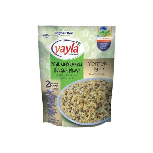 Yayla Hazır Bulgur Yeşil Mercimek 250 Gr