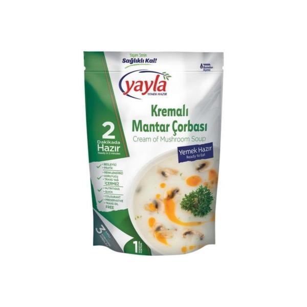 Yayla Hazır Çorba Kremalı Mantar 250 Gr