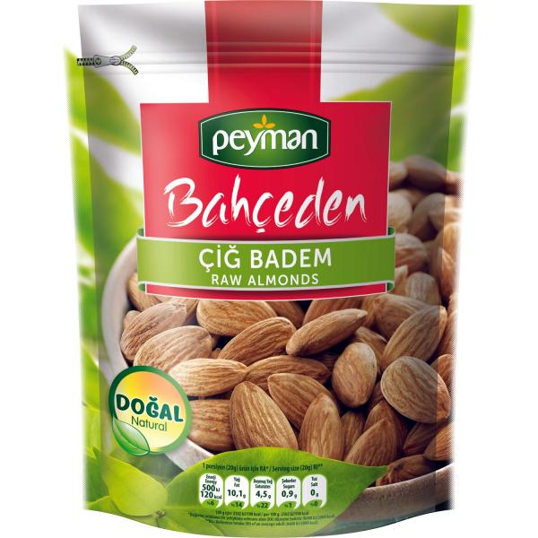 Peyman Bahçeden Çiğ Badem 175 Gr