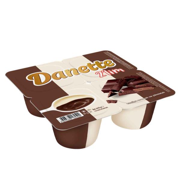 Danette İkilim Çikolatalı Muz Puding 4X70 Gr