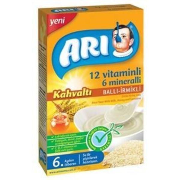 Arı 12 Vit 6 Min Sütlü Ballı - İrmikli 200 Gr