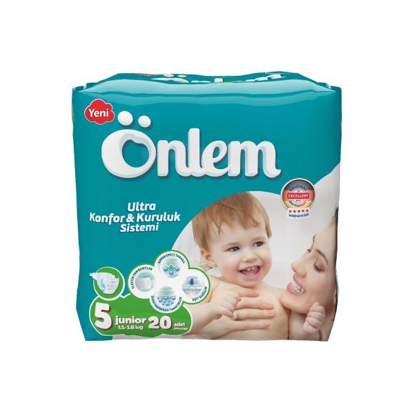 Önlem Bebek Bezi İkiz Junior 11-18 Kg 20 Adet