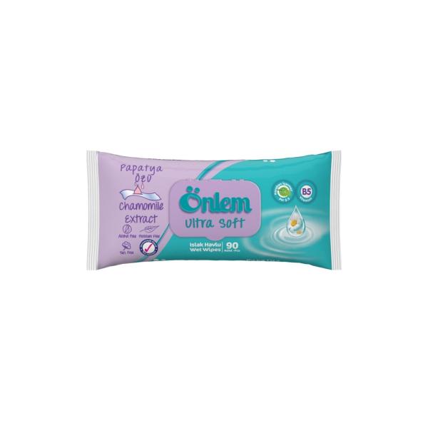 Önlem Ultra Soft Papatya Özlü Islak Havlu 90 lı