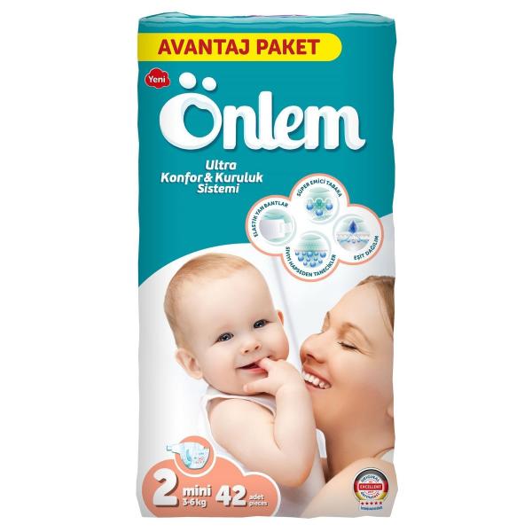 Önlem Bebek Bezi Avantaj Mini 3*6 Kg 48 Adet