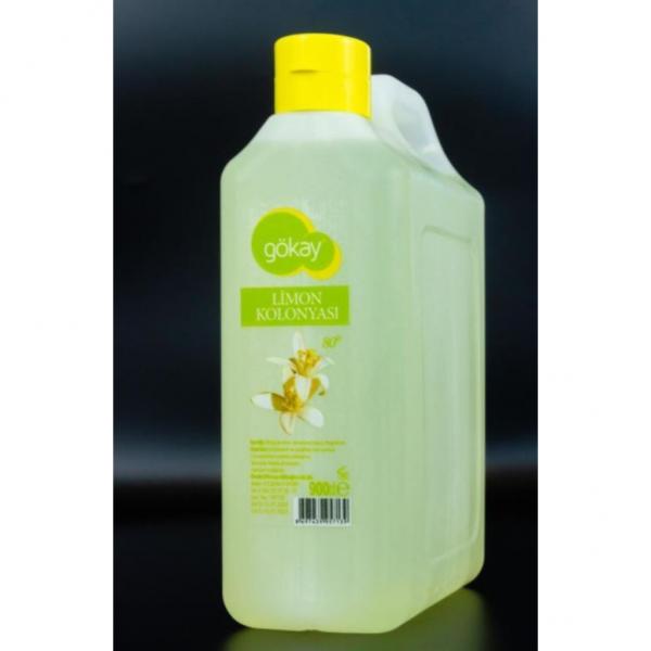 Gökay Limon Kolonyası 900 Ml 80 Derece