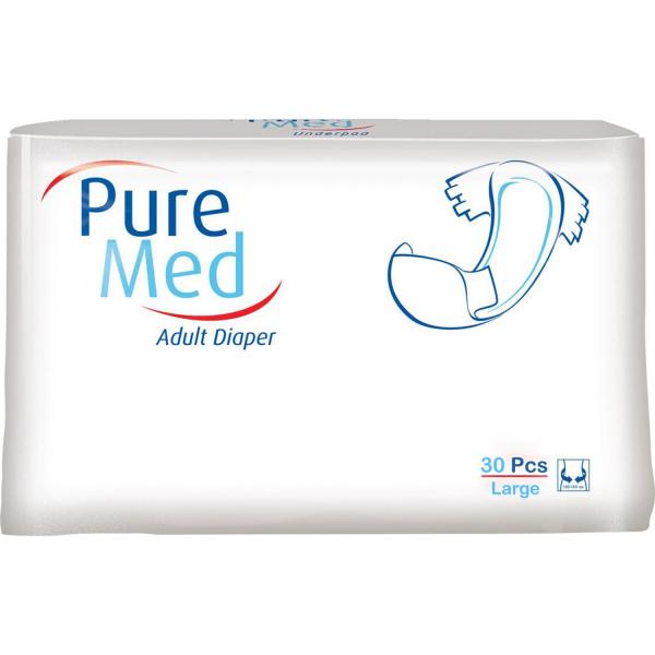 Puremed Belbantlı Hasta Bezi Large 100x150 Cm 30 Adet