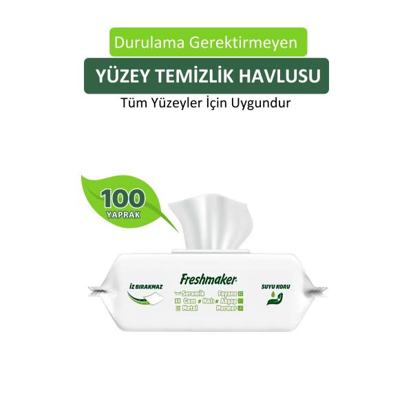 Freshmaker Yüzey Temizlik Havlusu 100 Yaprak