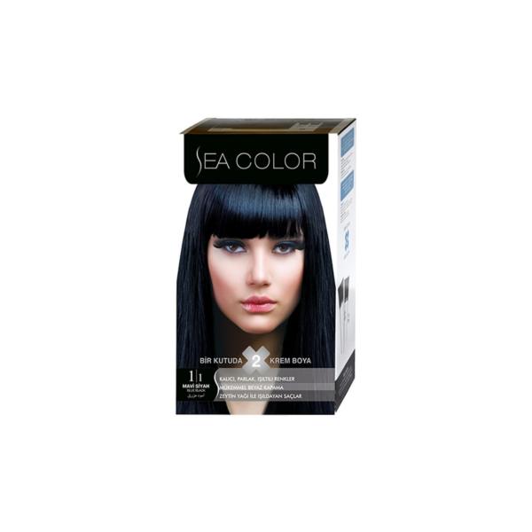 Sea Color Saç Boyası 1-0 Siyah
