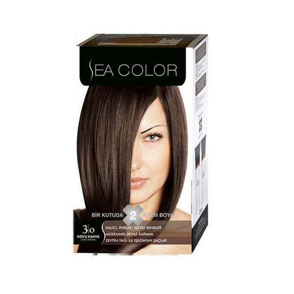 Sea Color Saç Boyası 3-0 K.Kahve