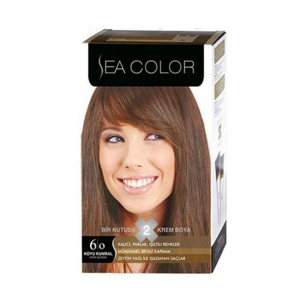 Sea Color Saç Boyası 6-0 Koyu Kumral