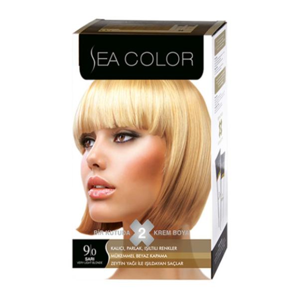 Sea Color Saç Boyası 9-0 Buğday Sarı