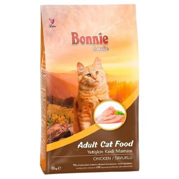 Bonnie Chicken Tavuklu Yetişkin Kedi Maması 10 kg