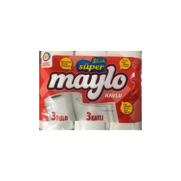 Maylo Kağıt Havlu 3 Katlı 3 Lü