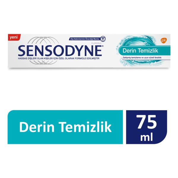 Sensodyne Deep Clean Derin Temizlik 75 Ml