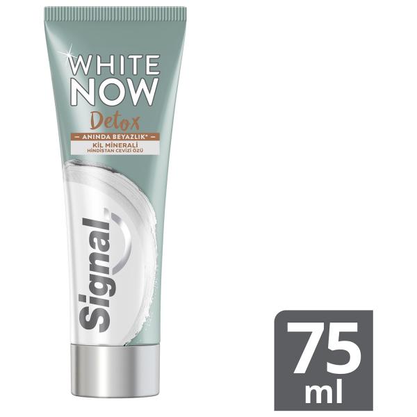 Signal White Now Detox Hindistan Cevizi Özlü Diş Macunu 75 ML