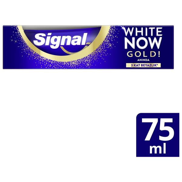 Signal Diş Macunu White Now Gold 75 ml