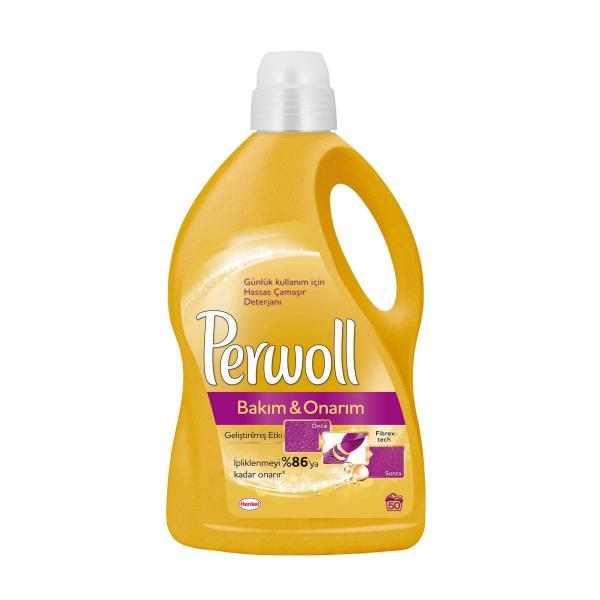 Perwoll Sıvı Çamaşır Deterjanı - Bakım  Onarım 3 lt 50 Yıkama