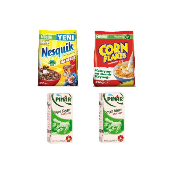 Nesquik Mısır Gevreği Karma Paket 006